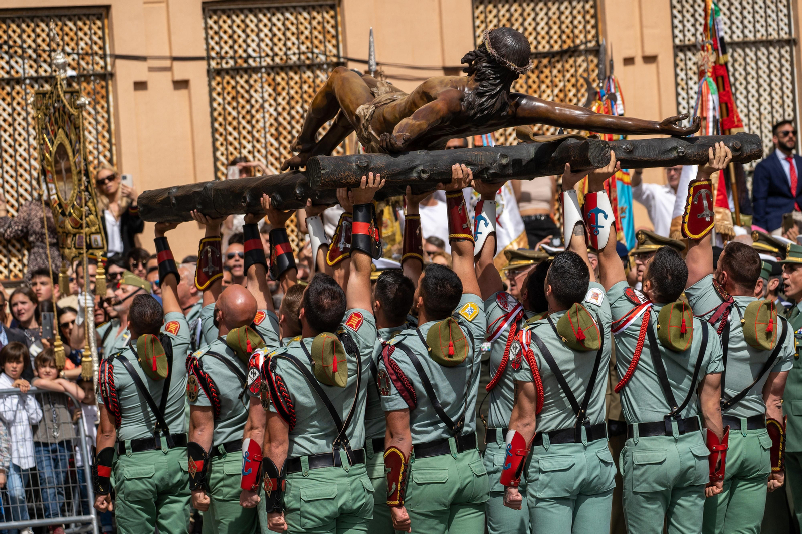 Las fotos de la Legión en la Semana Santa de Málaga 2023 Las fotos de la Legión en la Semana Santa de Málaga 2023