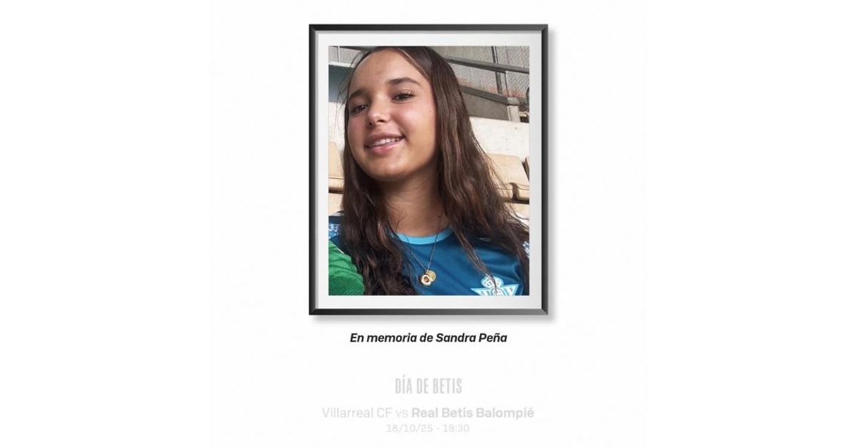 El bonito gesto del Betis con Sandra Peña