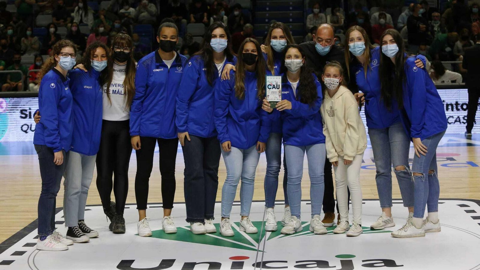 El equipo de la UMA femenino.