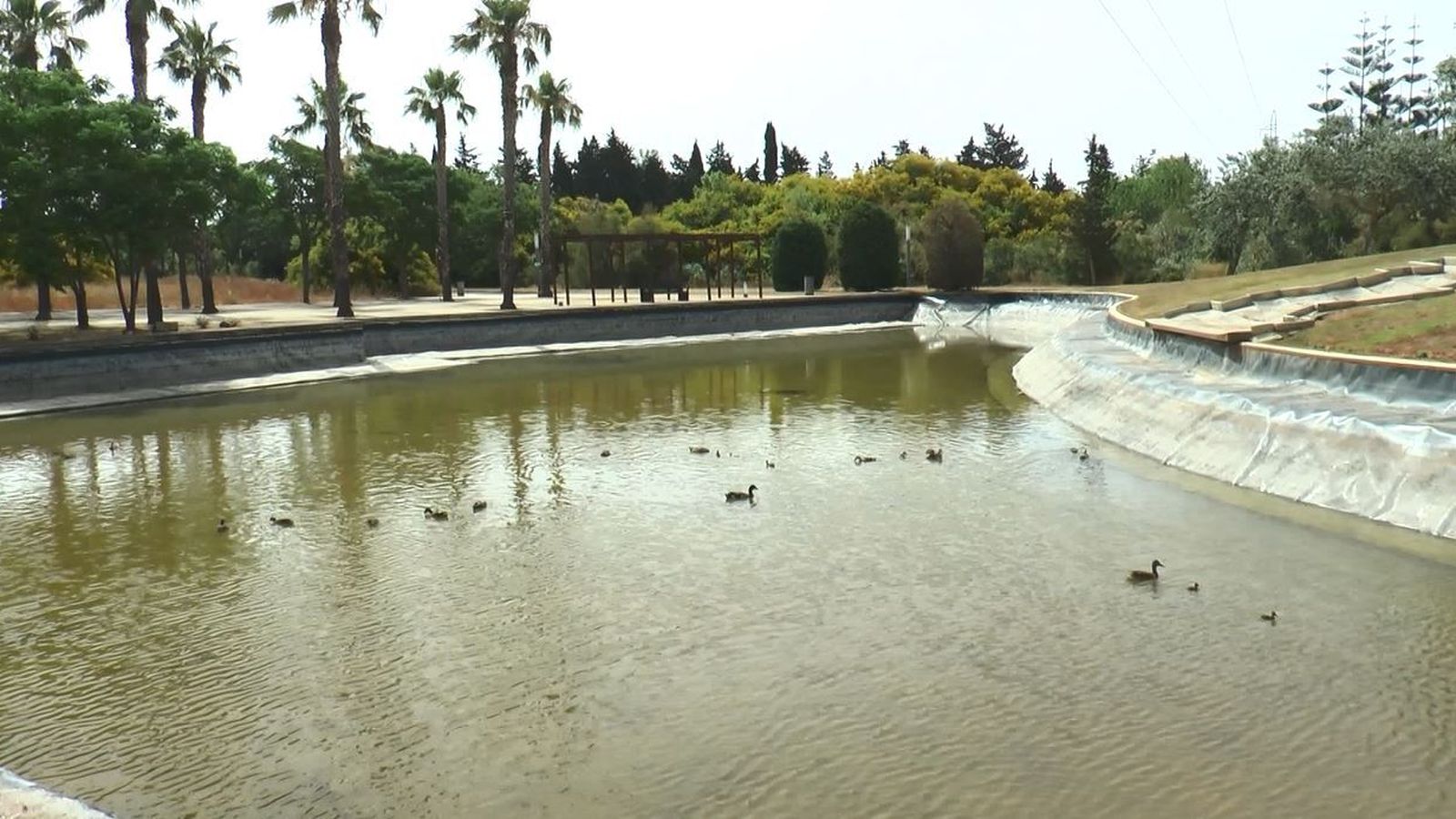 Estanque de la zona de Villanueva