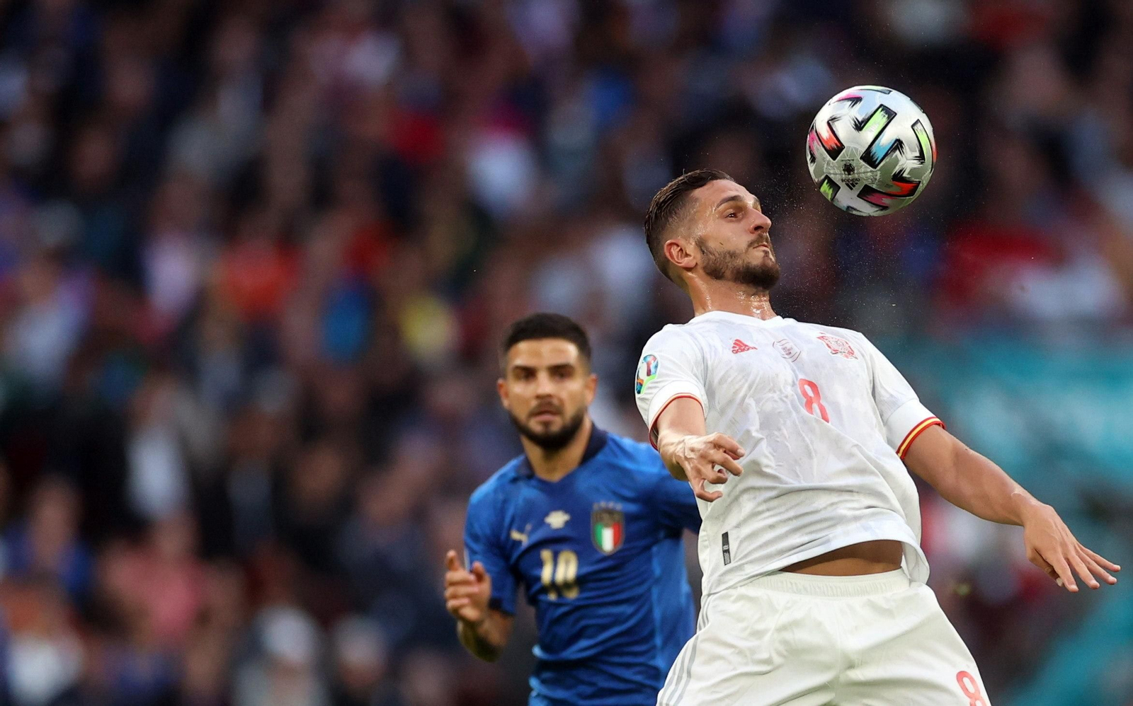 Las imágenes de la semifinal Italia-España de Eurocopa