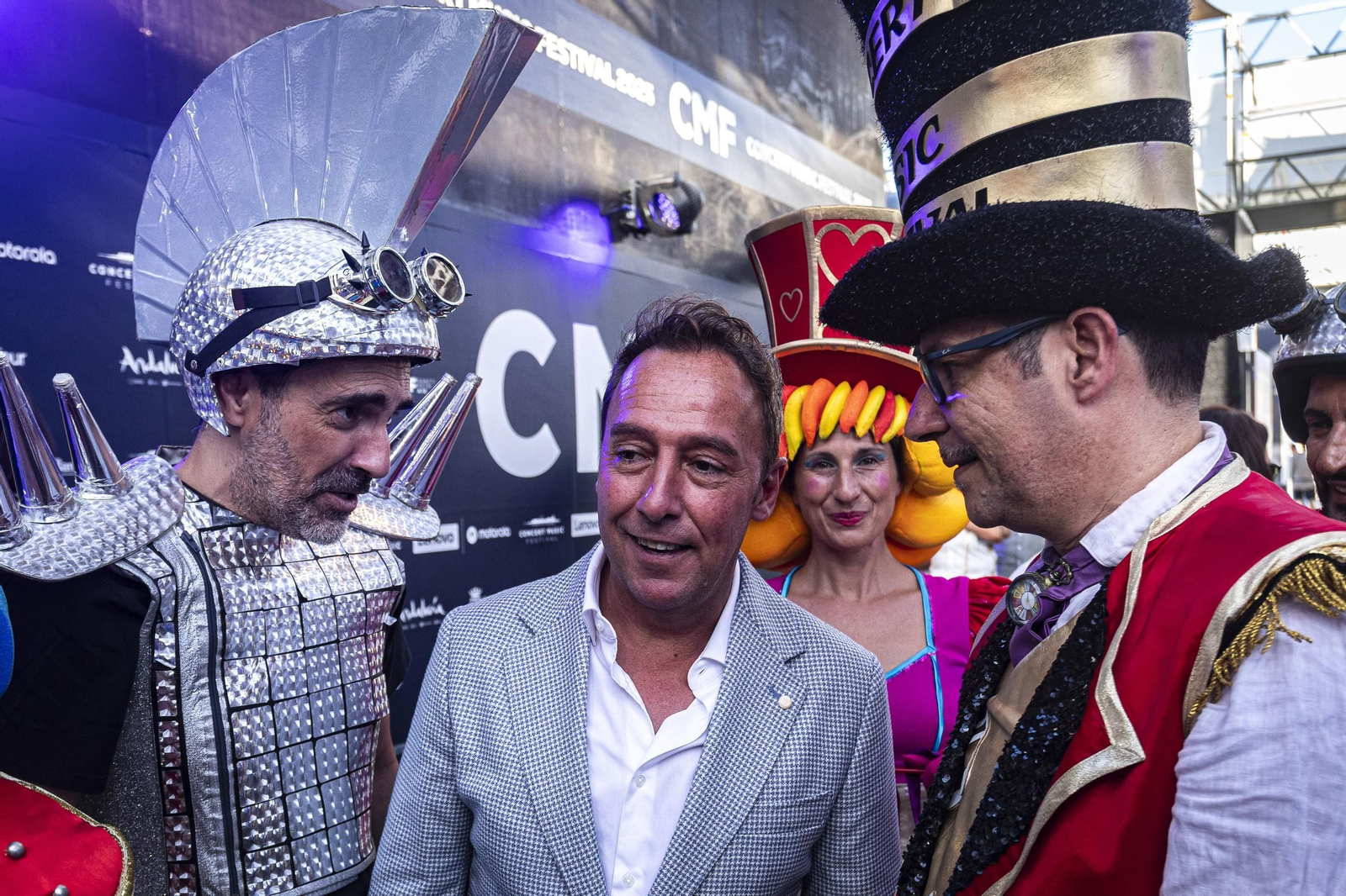 Imágenes de la inauguración de Concert Music Festival 2025 en Chiclana