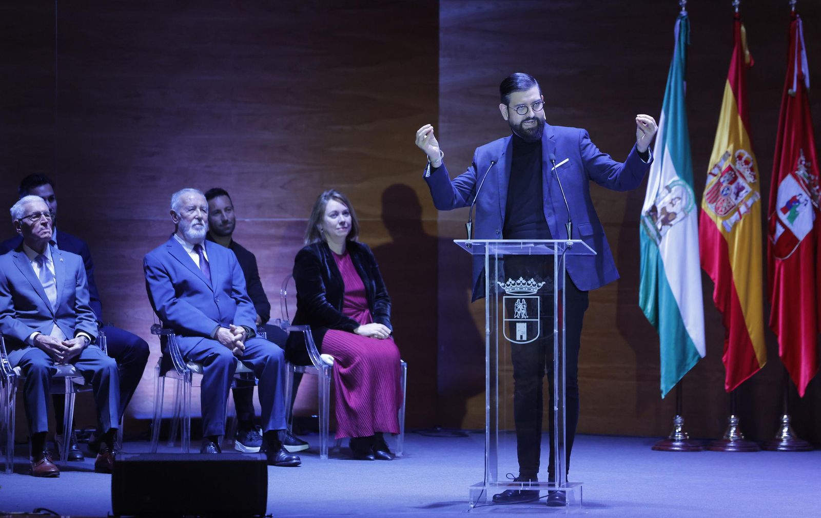 Las fotos del acto de entrega de la Medalla de Oro de Dos Hermanas a Francisco Toscano