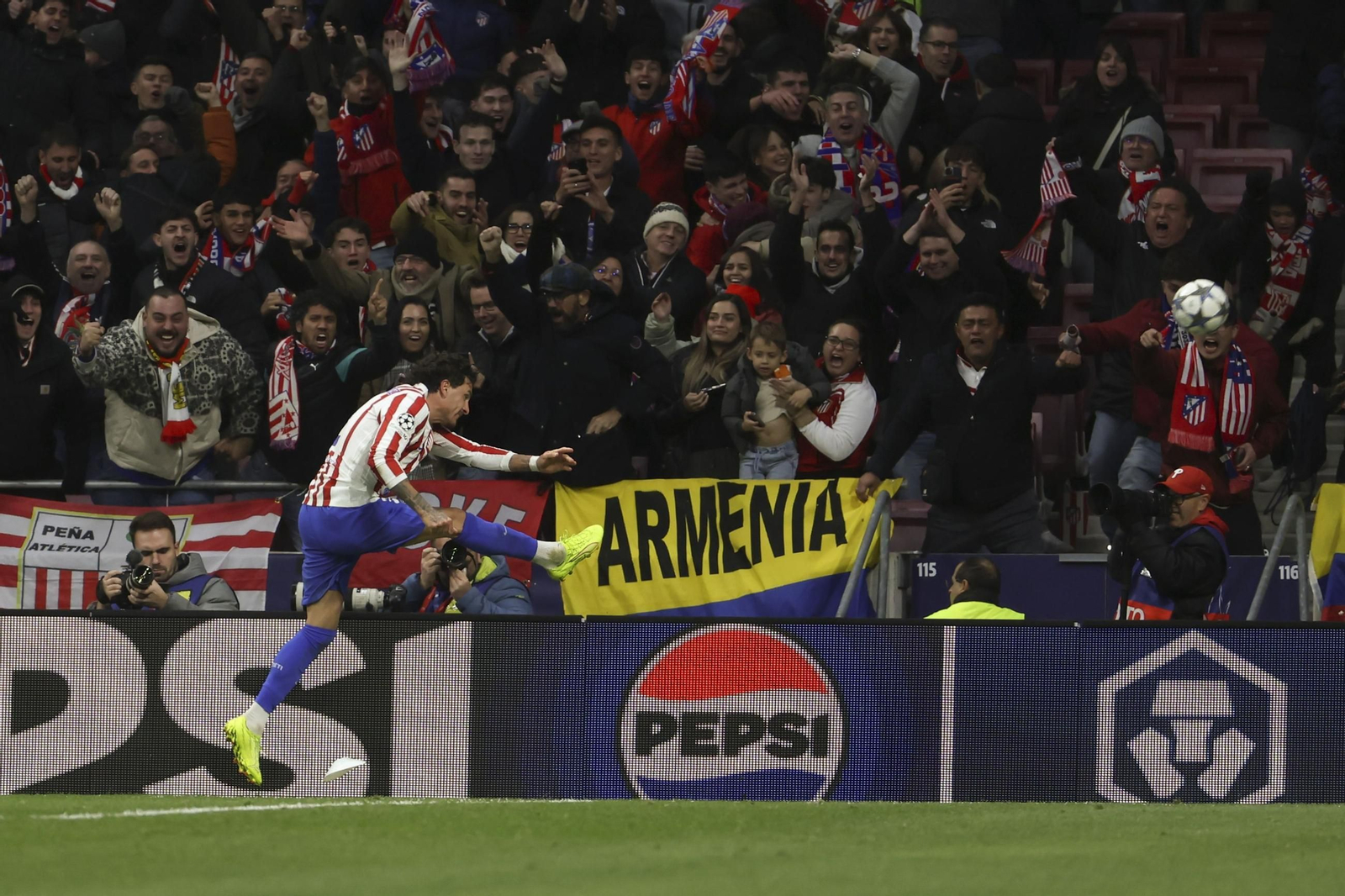 Las fotos del Atlético de Madrid-Inter