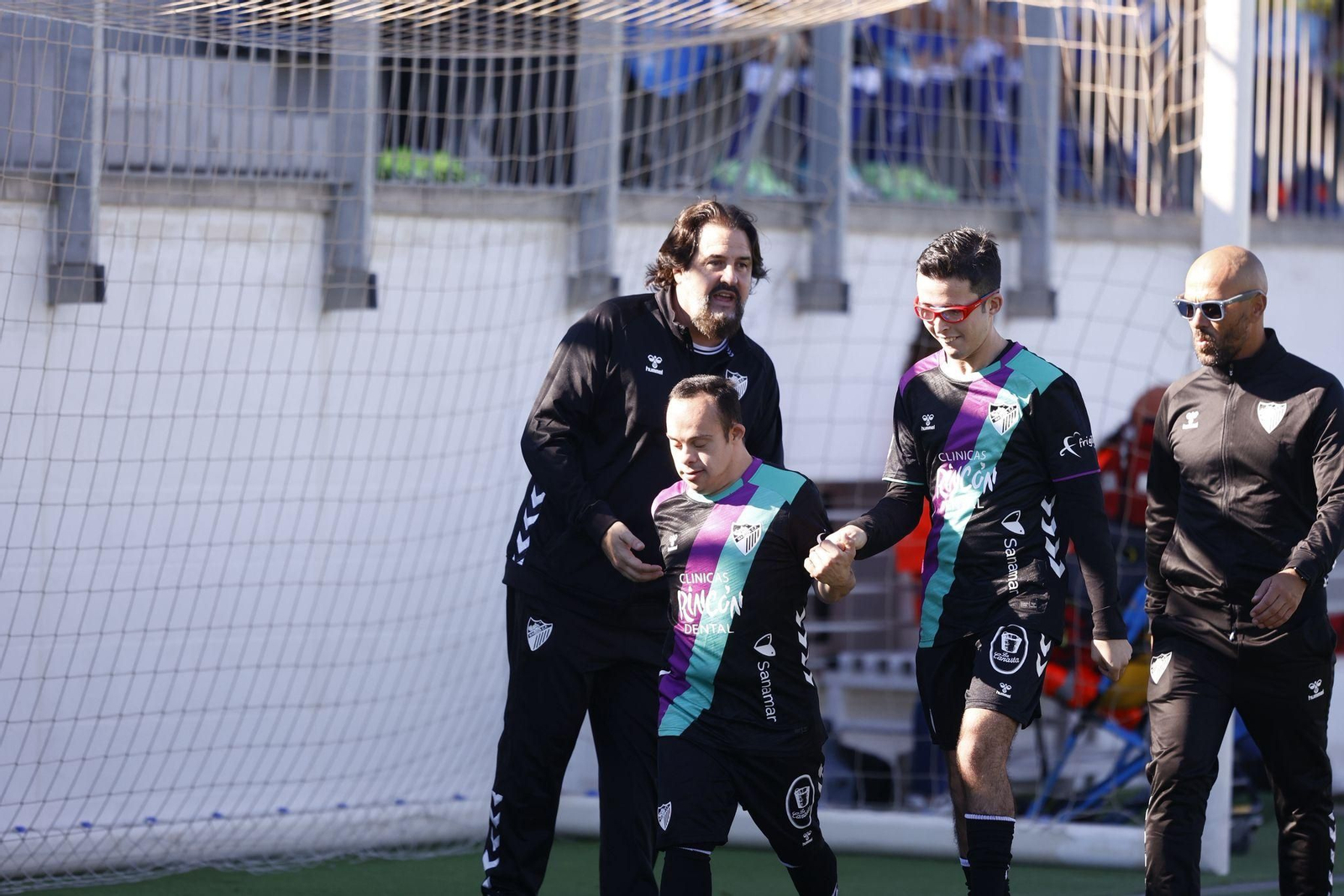 El Málaga CF Genuine se impone a la selección malagueña de influencers