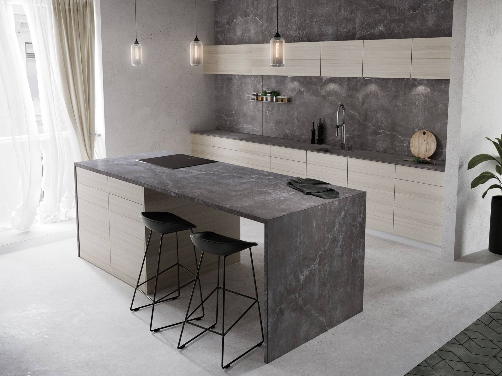 Cosentino se inspira en el cemento y en la piedra natural para ampliar la gama cromática de Dekton y Silestone