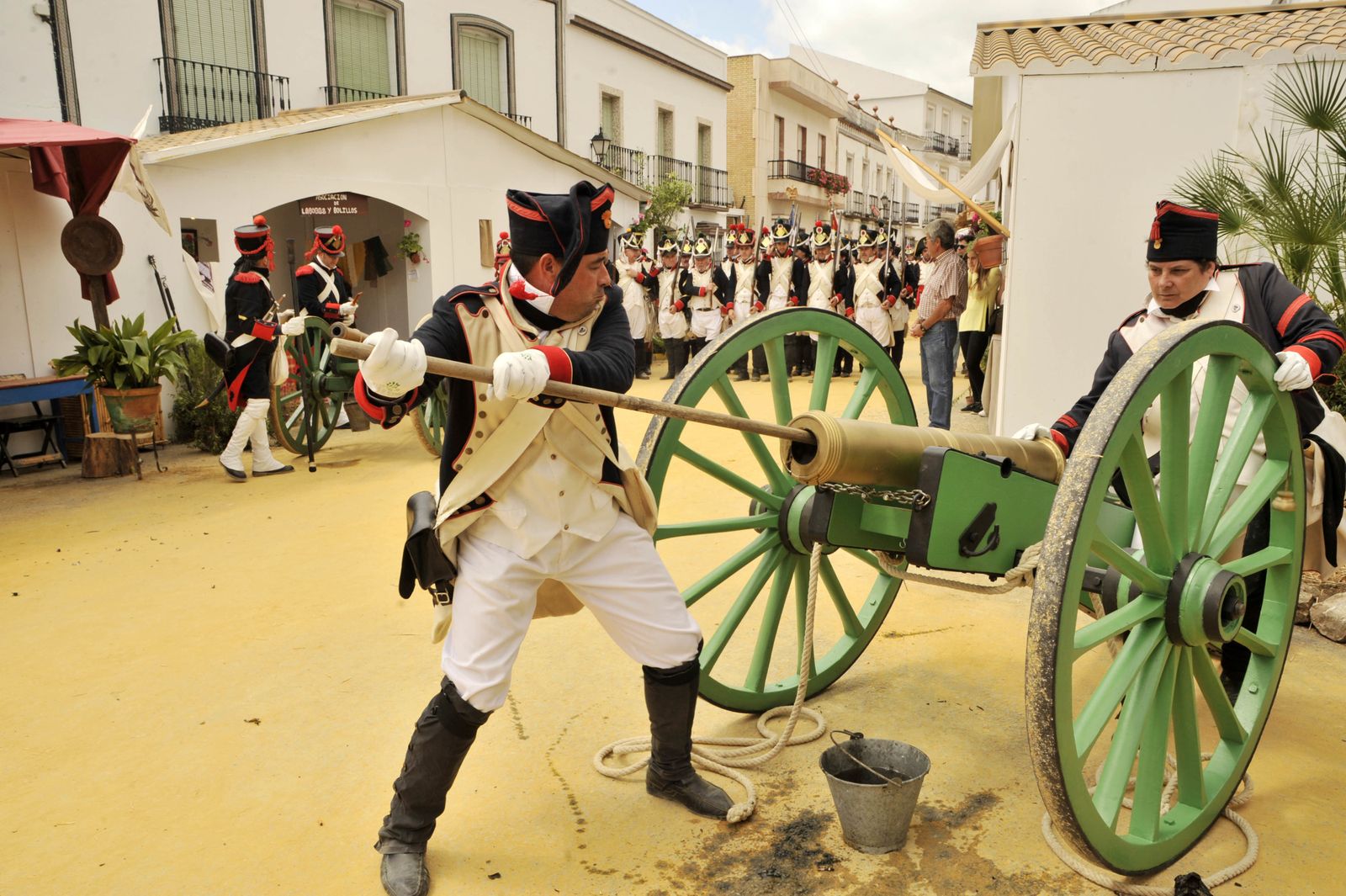 Imágenes de la recreación histórica de Algodonales