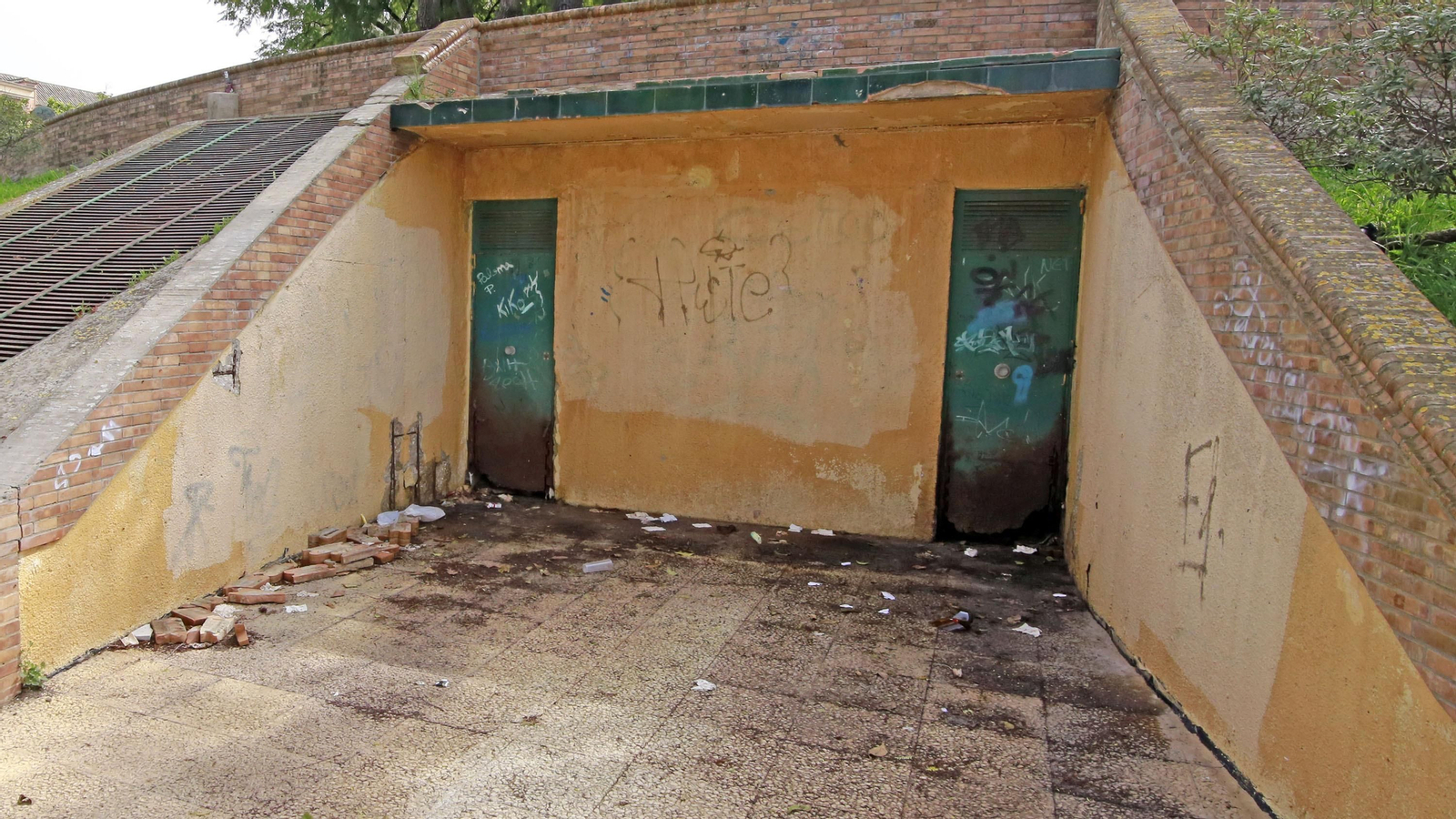 Abandono en la Alameda Vieja