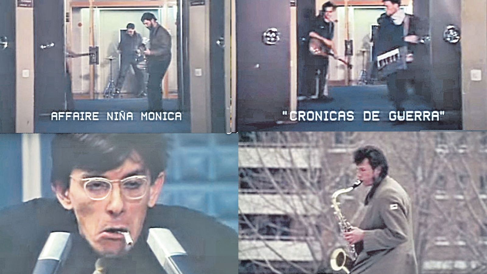 Fragmentos del videoclip de Crónicas de Guerra