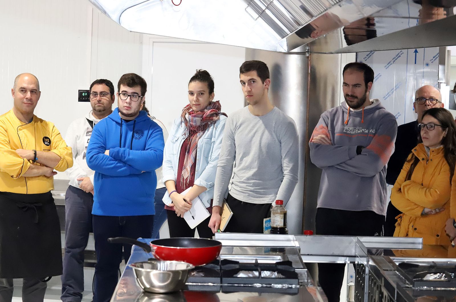 Imágenes del showcooking organizado por Huelva Información e ISG
