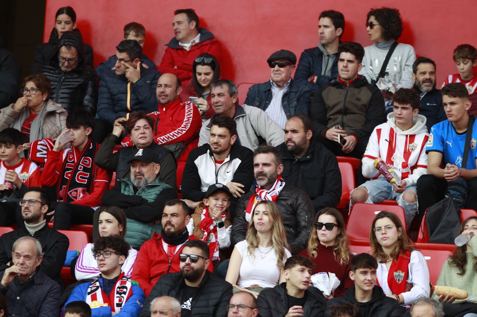 Imágenes del partido U.D. Almería-Real Sociedad