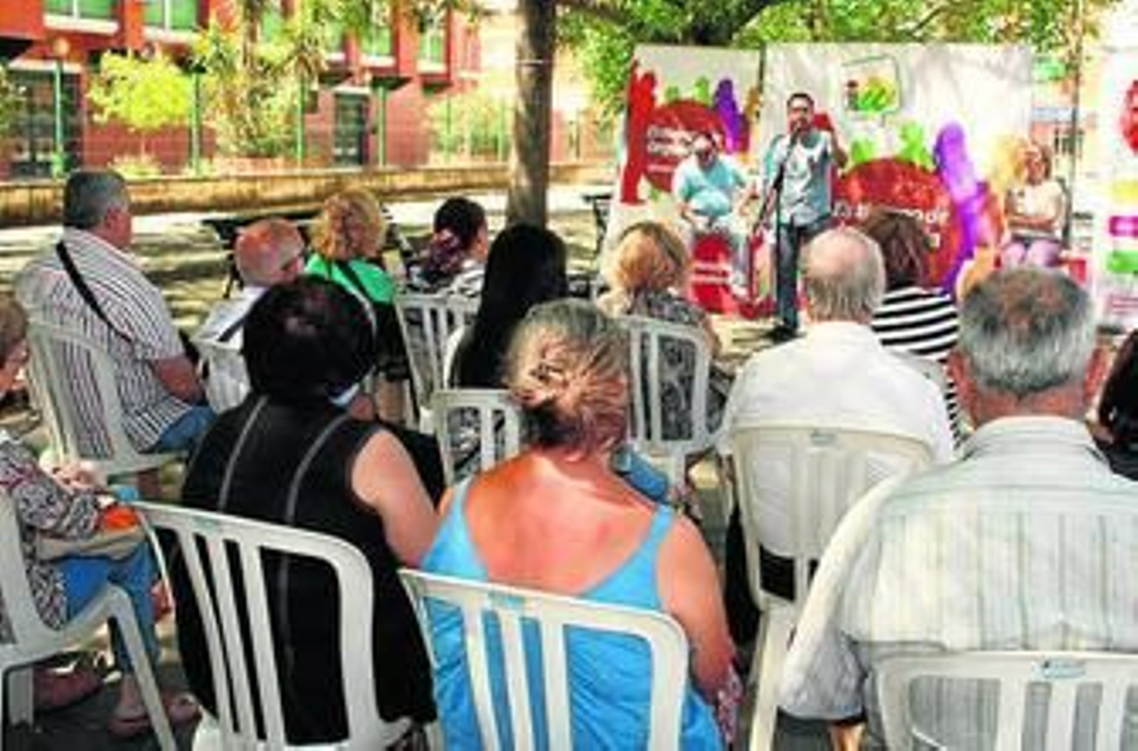 Daniel González Rojas en una intervención ayer en el Tiro de Línea.