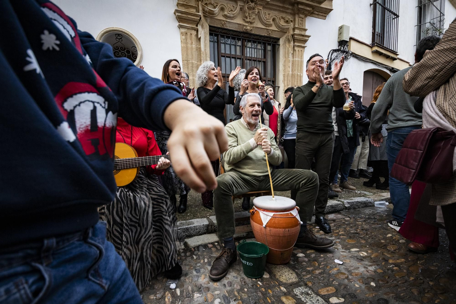 Imágenes de zambombas del día 13 de diciembre en Jerez