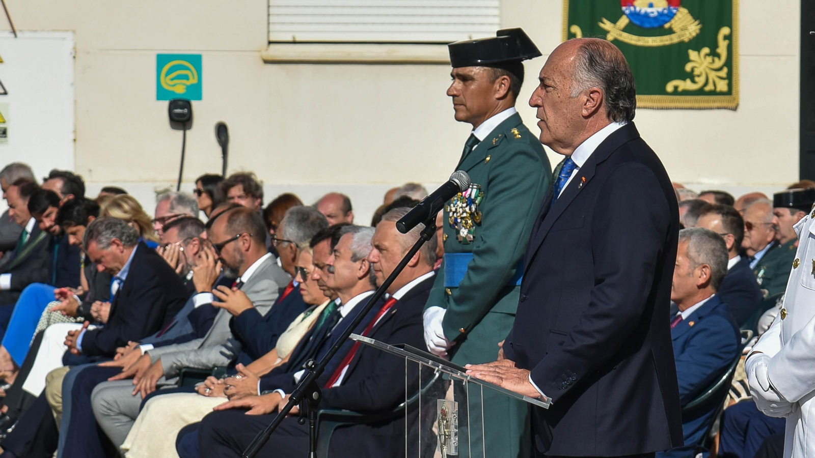 Fotos del acto por el 179 aniversario de la creación de la Guardia Civil en la Comandancia de Algeciras