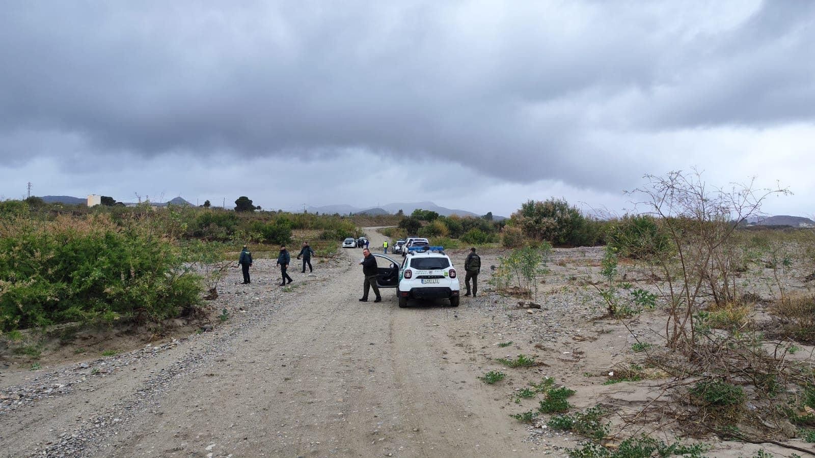 La Guardia Civil coordina las labores de búsqueda.