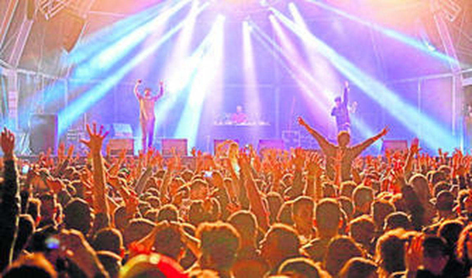 Imagen del festival de 2016, durante la actuación del rapero 'Tote King'.