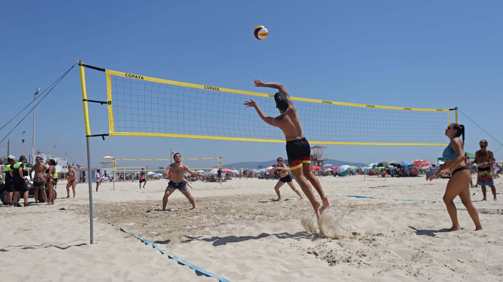 Fotos de la V Torneo Virgen de La Palma de vóley playa en El Rinconcillo