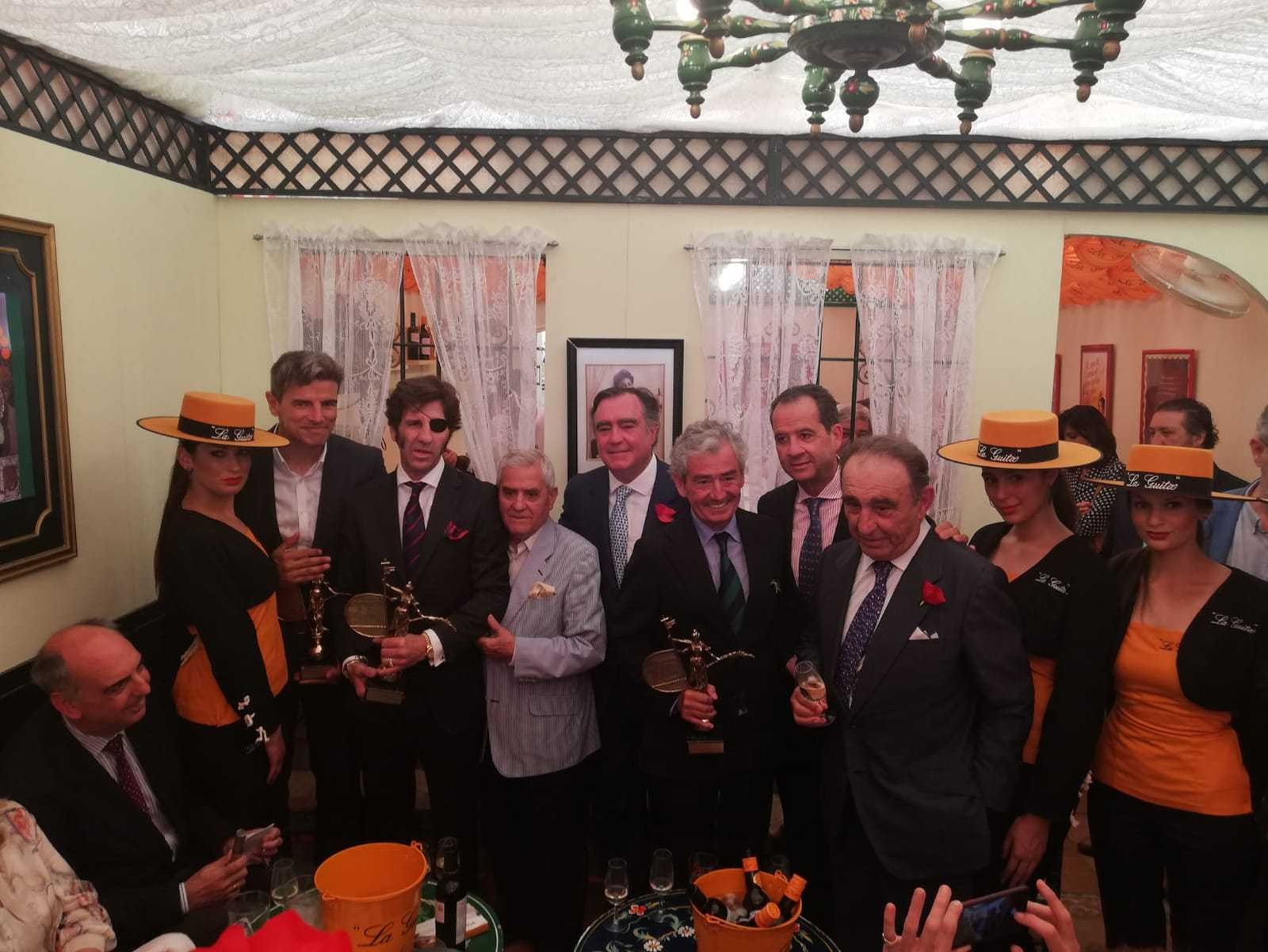 Entregados los XXI Premios de la Caseta de la Prensa del Corazón en la Feria de Sevilla.