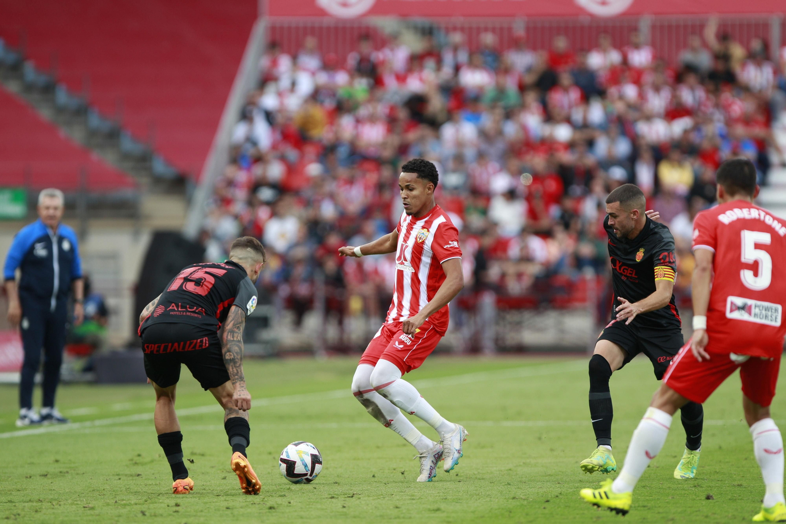 Imágenes del partido U.D. Almería-R.C.D. Mallorca