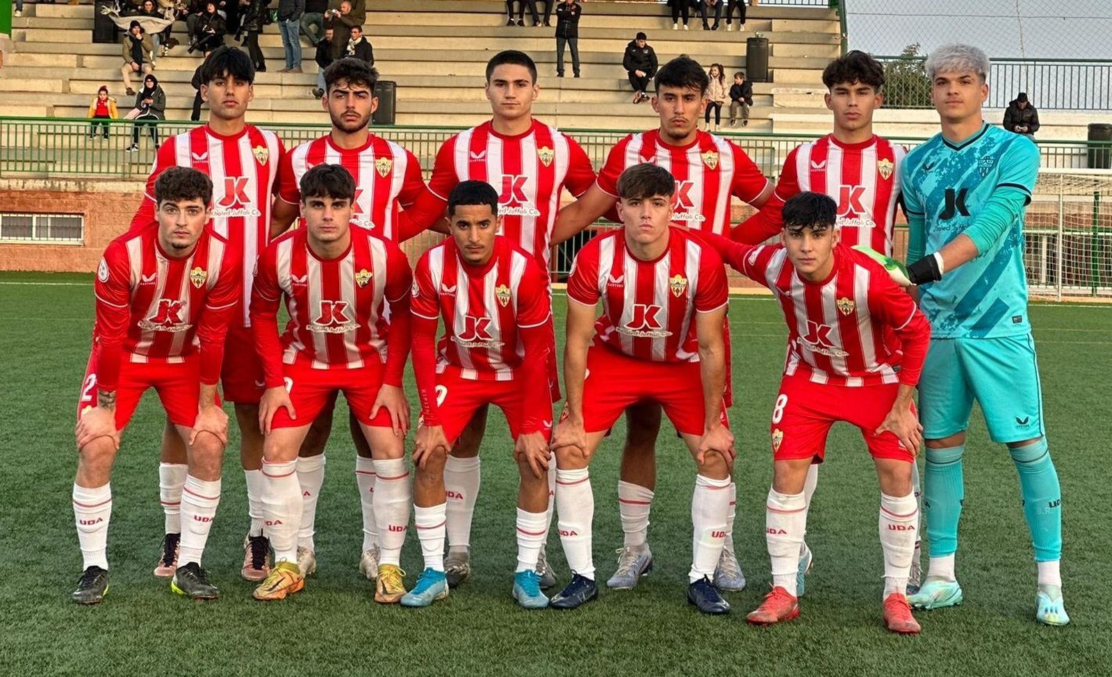 Once presentado por Alberto Lasarte en el encuentro disputado contra el Calavera en el Francisco Pomedio.