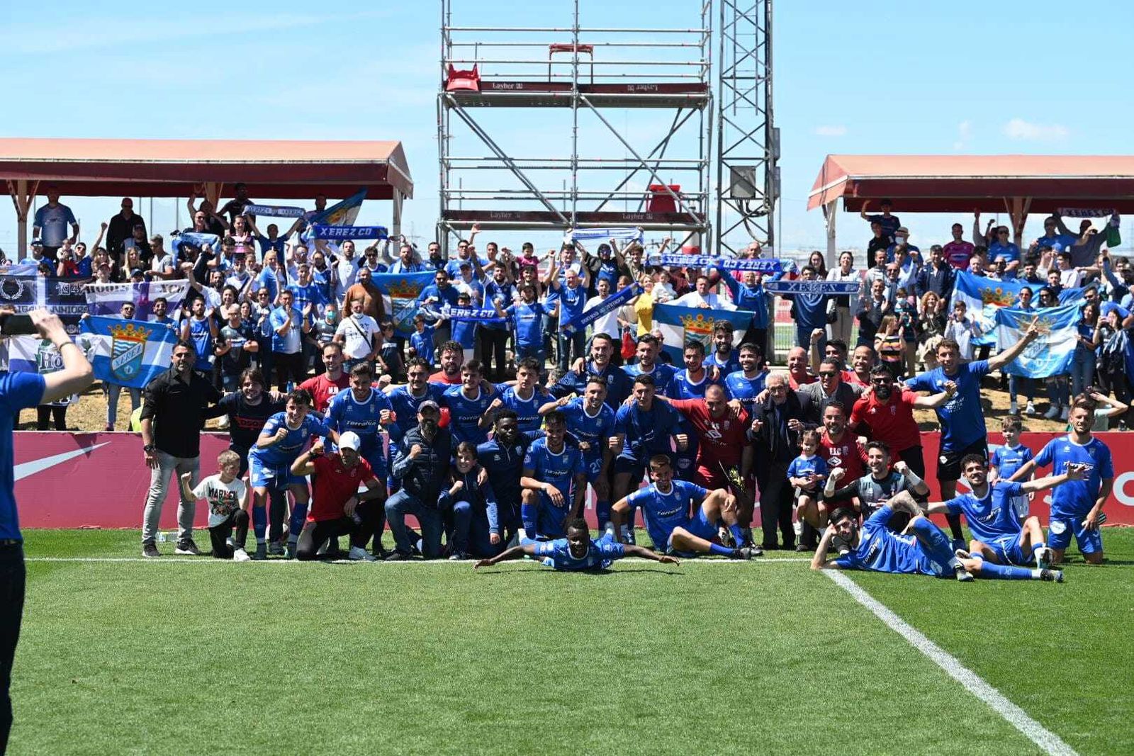 El Xerez CD ganó el pasado curso al Sevilla C y se clasifició para el 'play-off'.