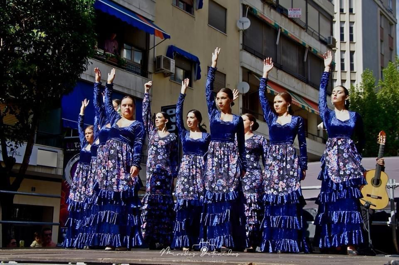 Bailaoras de la Escuela de Arte Flamenco el Tabanco.