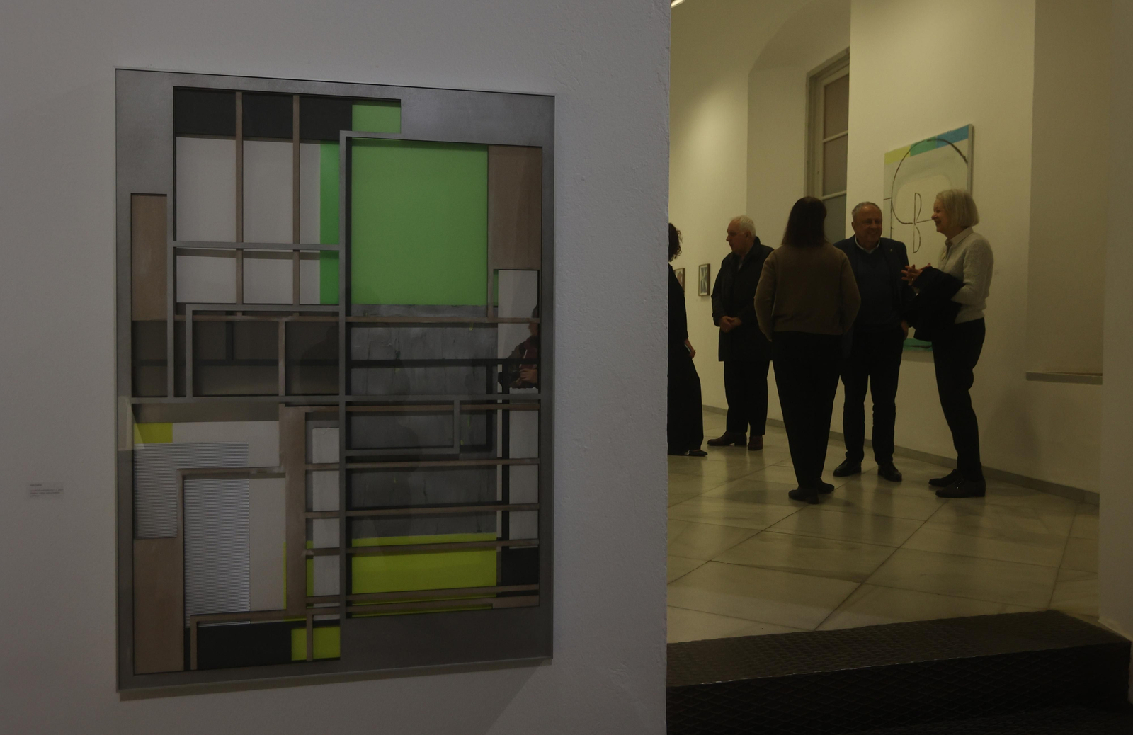 Exposición Geometrías Implícitas.  Nacho Carbó,  Fernando Clemente y Juan Suárez