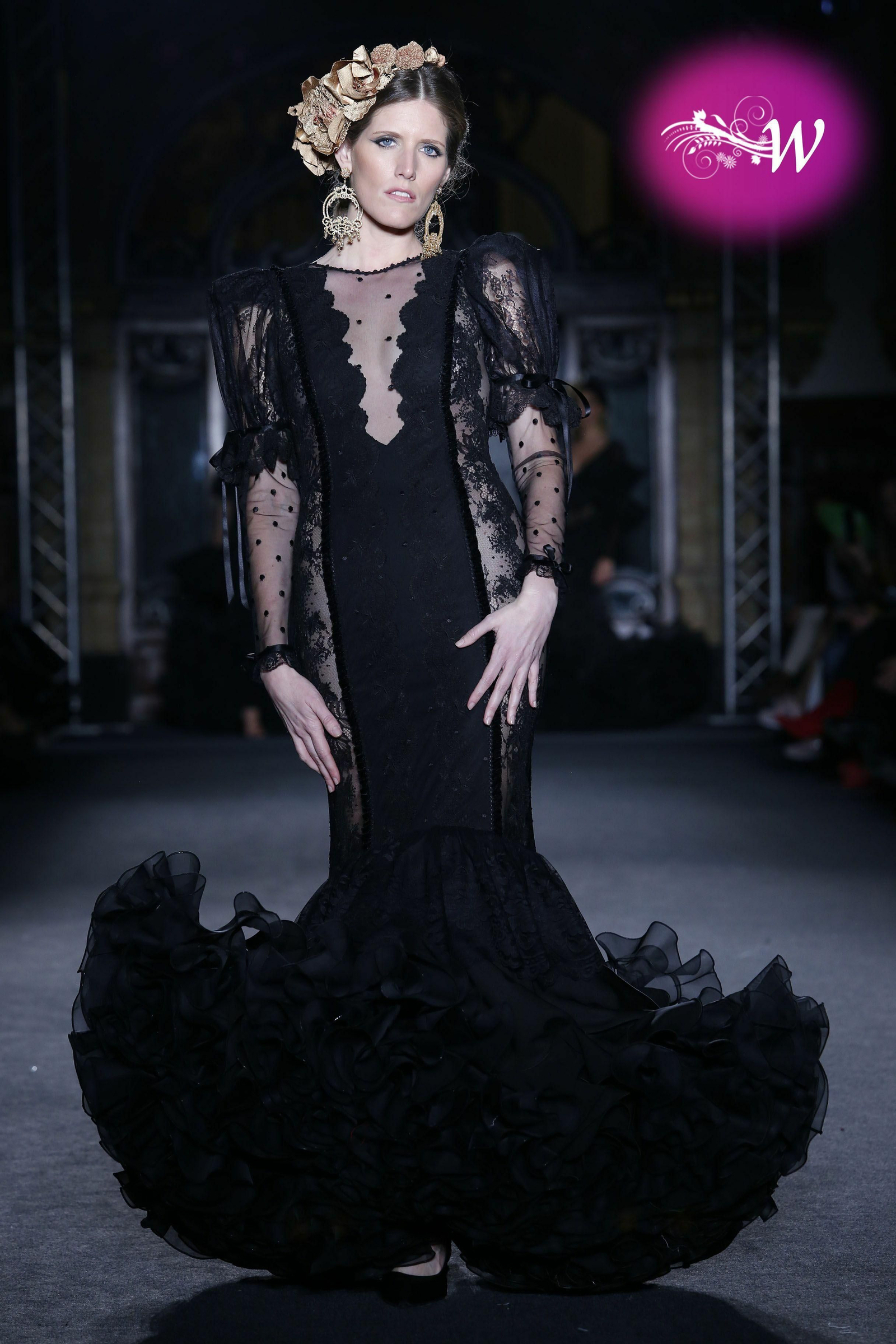 El abanico artesanía expone su colección 2020 en un desfile en We Love Flamenco, todas las fotos