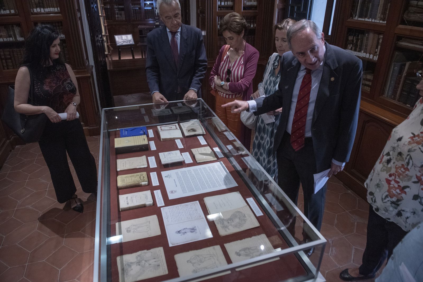 Las imágenes de la Inauguración de la exposición sobre Fernán Caballero