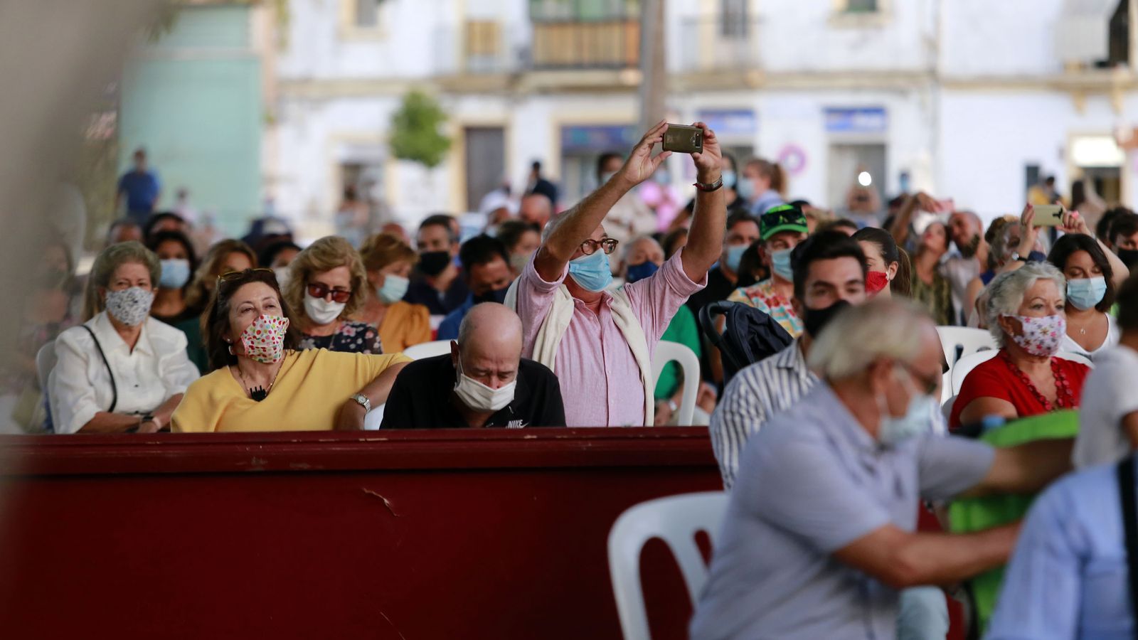 Pisa de la Uva en Alameda Vieja