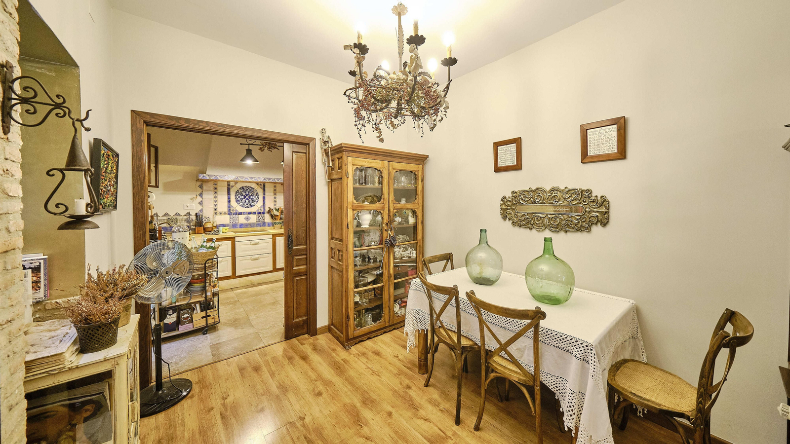 Interior de la casa en la calle Amargura de Puerto Real.