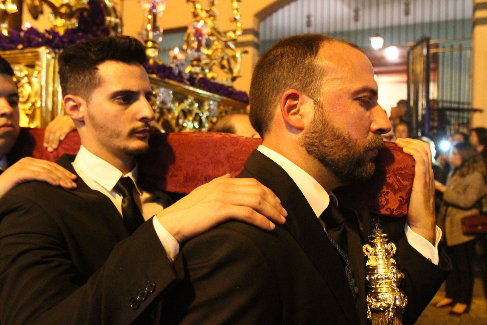 El Cristo de la Expiración preside el Vía Crucis del Consejo de Hermandades