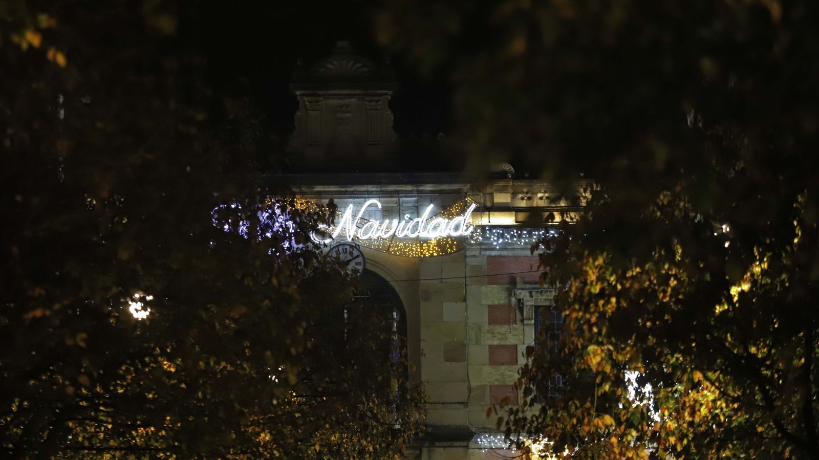 Fotos de la inauguración del alumbrado de Navidad en Algeciras