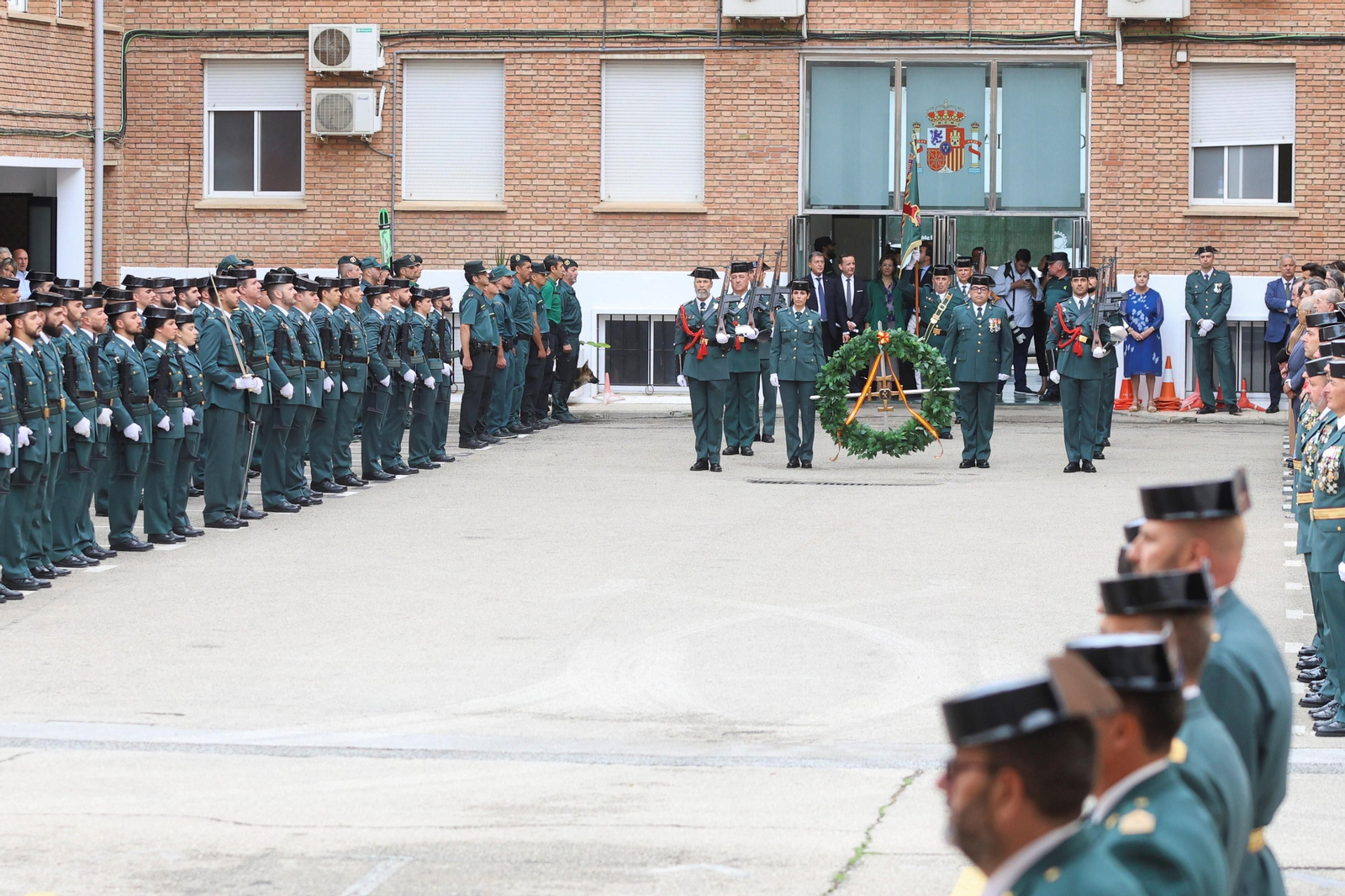 La Guardia Civil de Málaga homenajea a los agentes retirados en su 179 aniversario