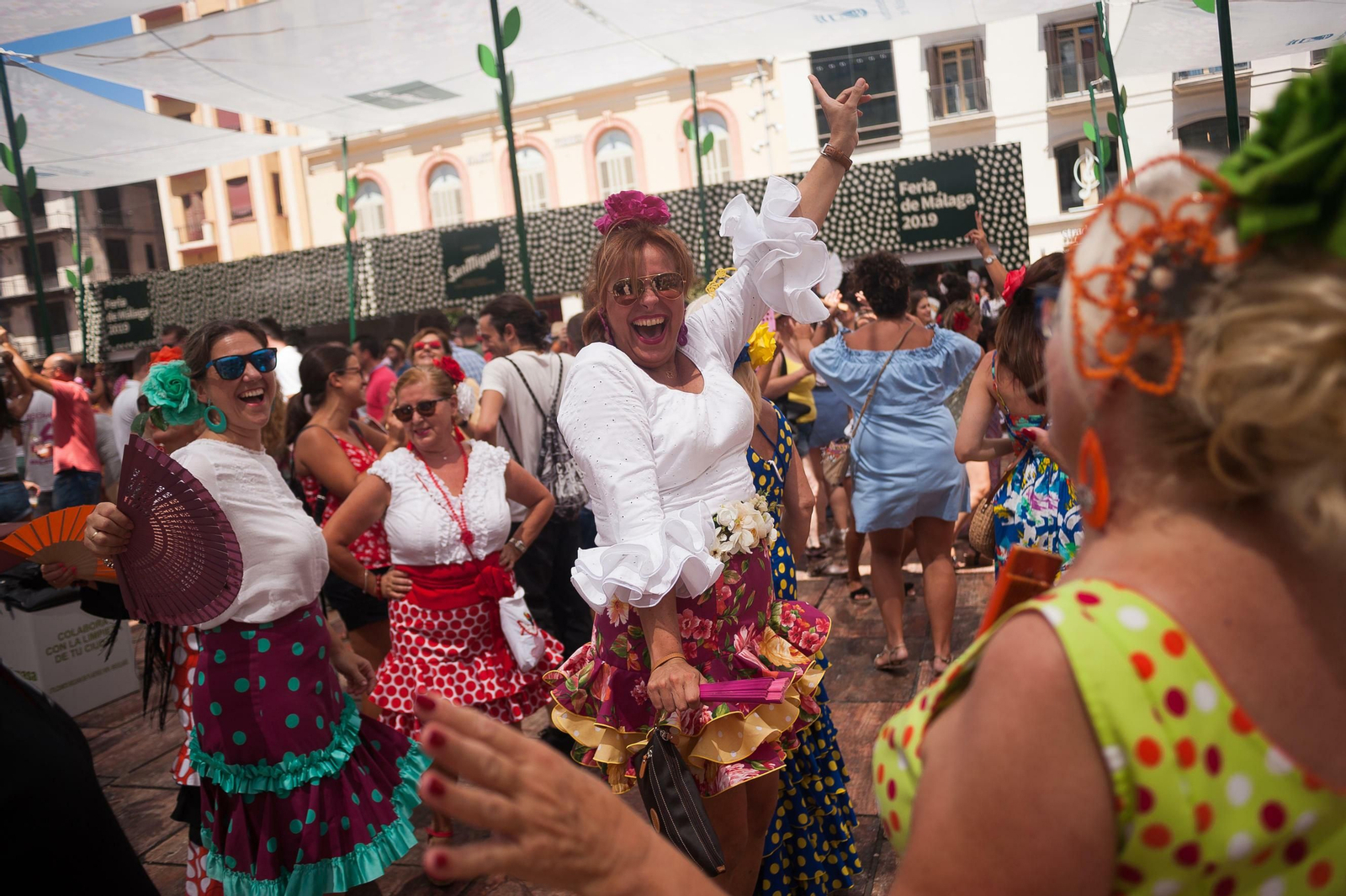 Fotos de este lunes en la Feria de Málaga