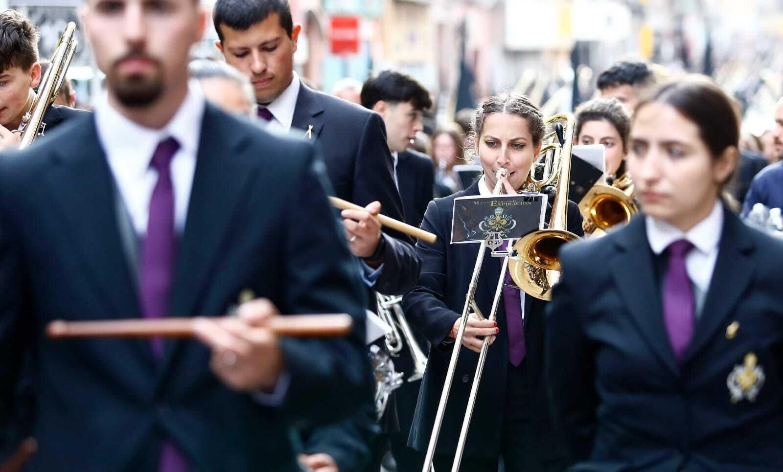 Las fotos de Dolores del Puente, en el Lunes Santo de Málaga