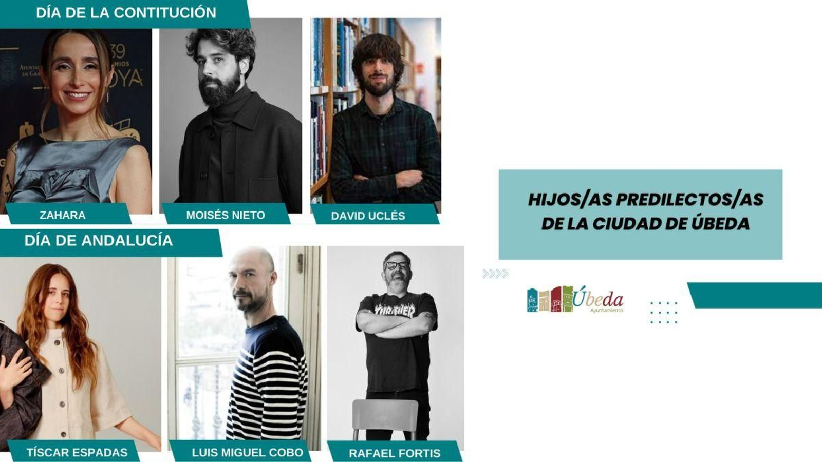 Nombramiento nuevos Hijos Predilectos de la ciudad de Úbeda.