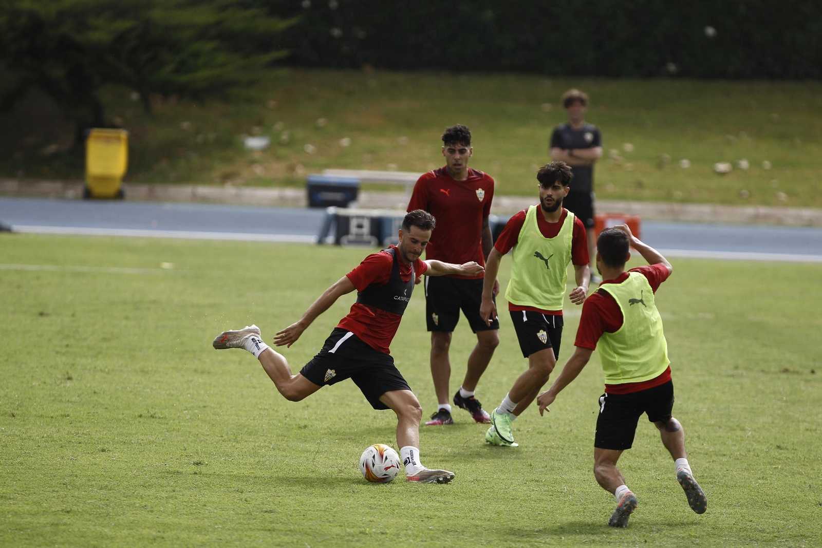 Fotogalería entrenamiento U.D. Almería