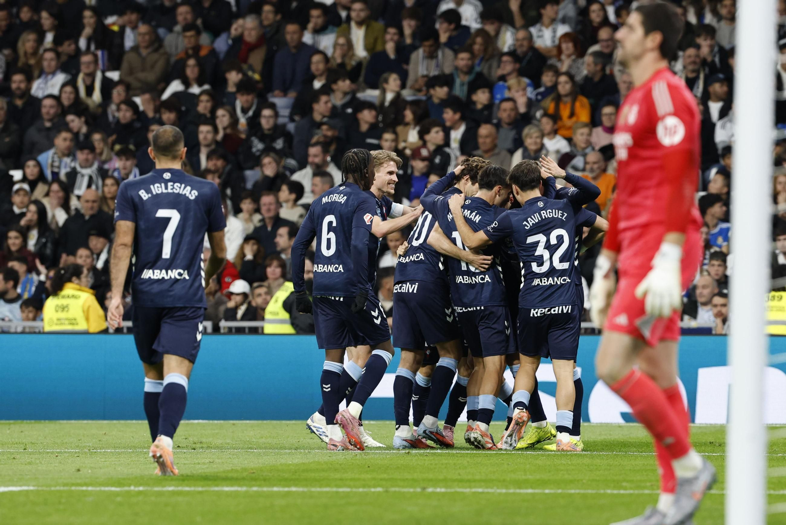 Las fotos de la derrota del Real Madrid contra el Celta