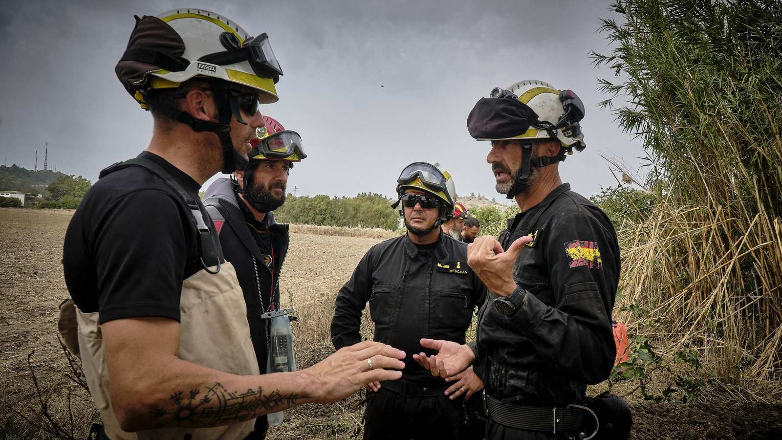 Operación de rescate de víctimas en El Portal