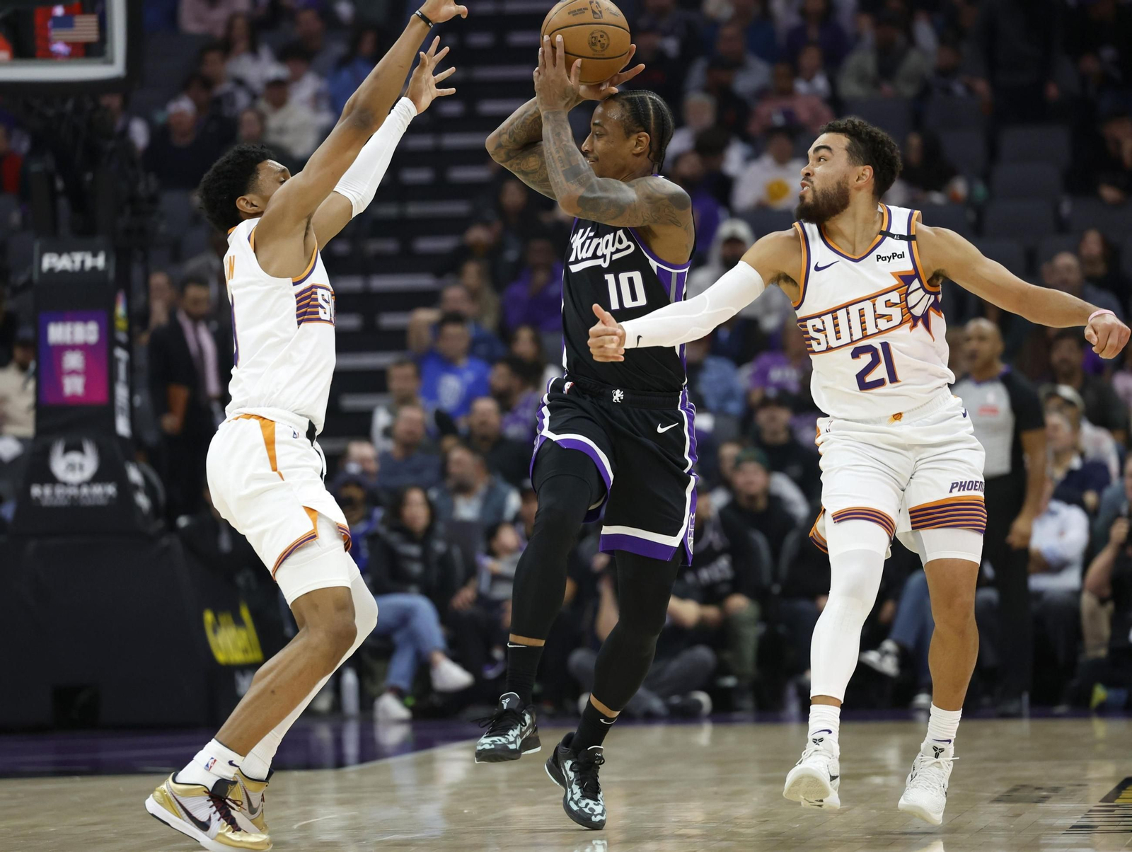 Domas Sabonis roza el triple doble ante los Suns