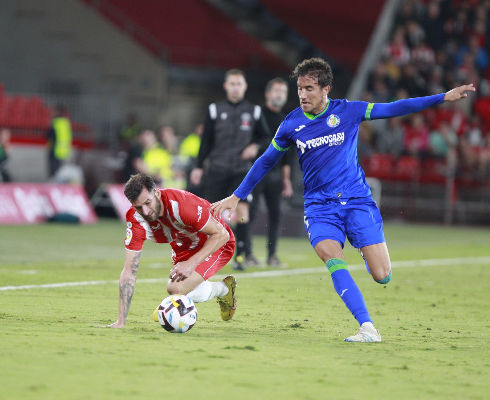 Imágenes del partido de fútbol U.D. Almería-Getafe C.F.