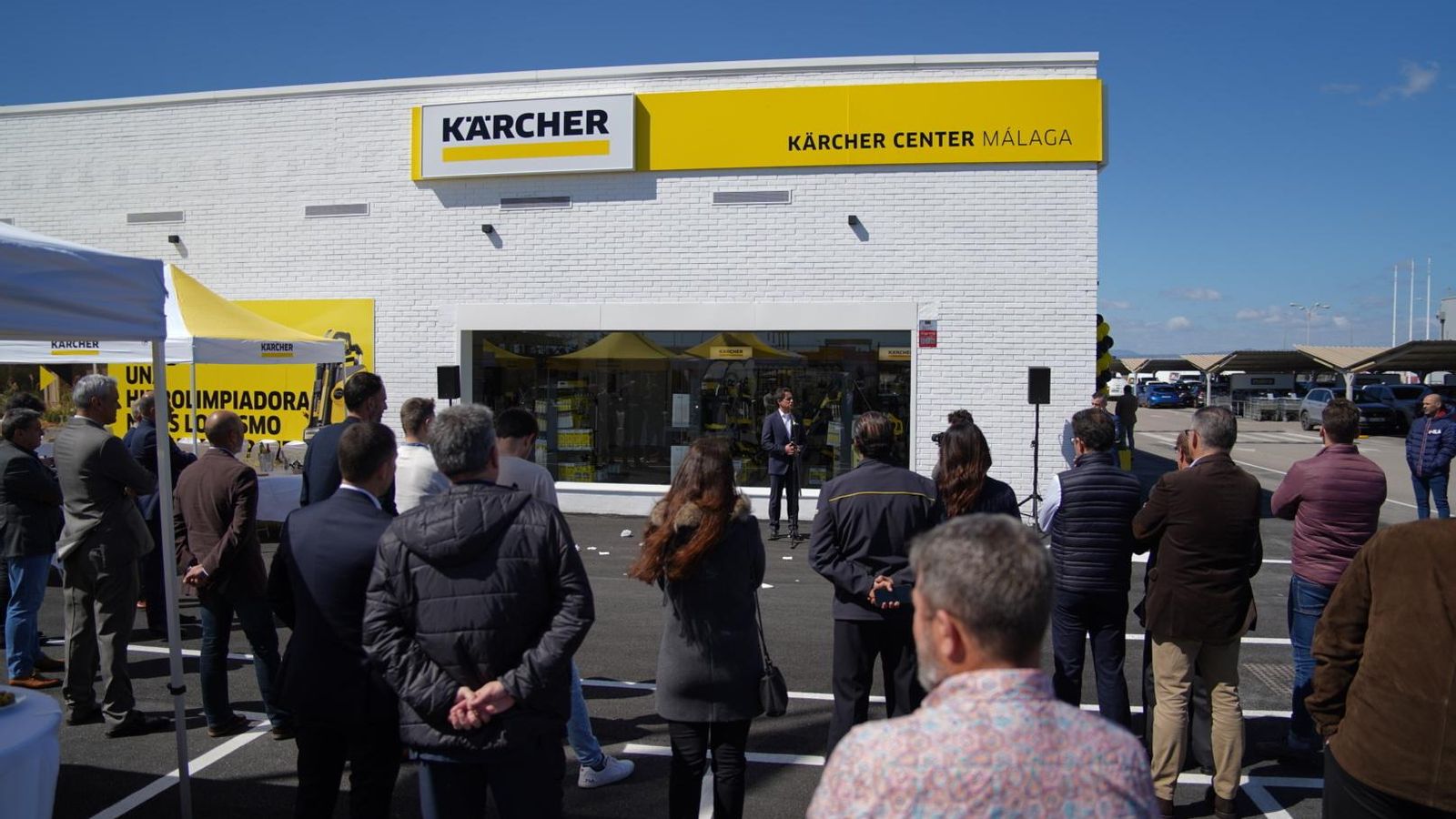 Vista del Kärcher Center de Málaga.