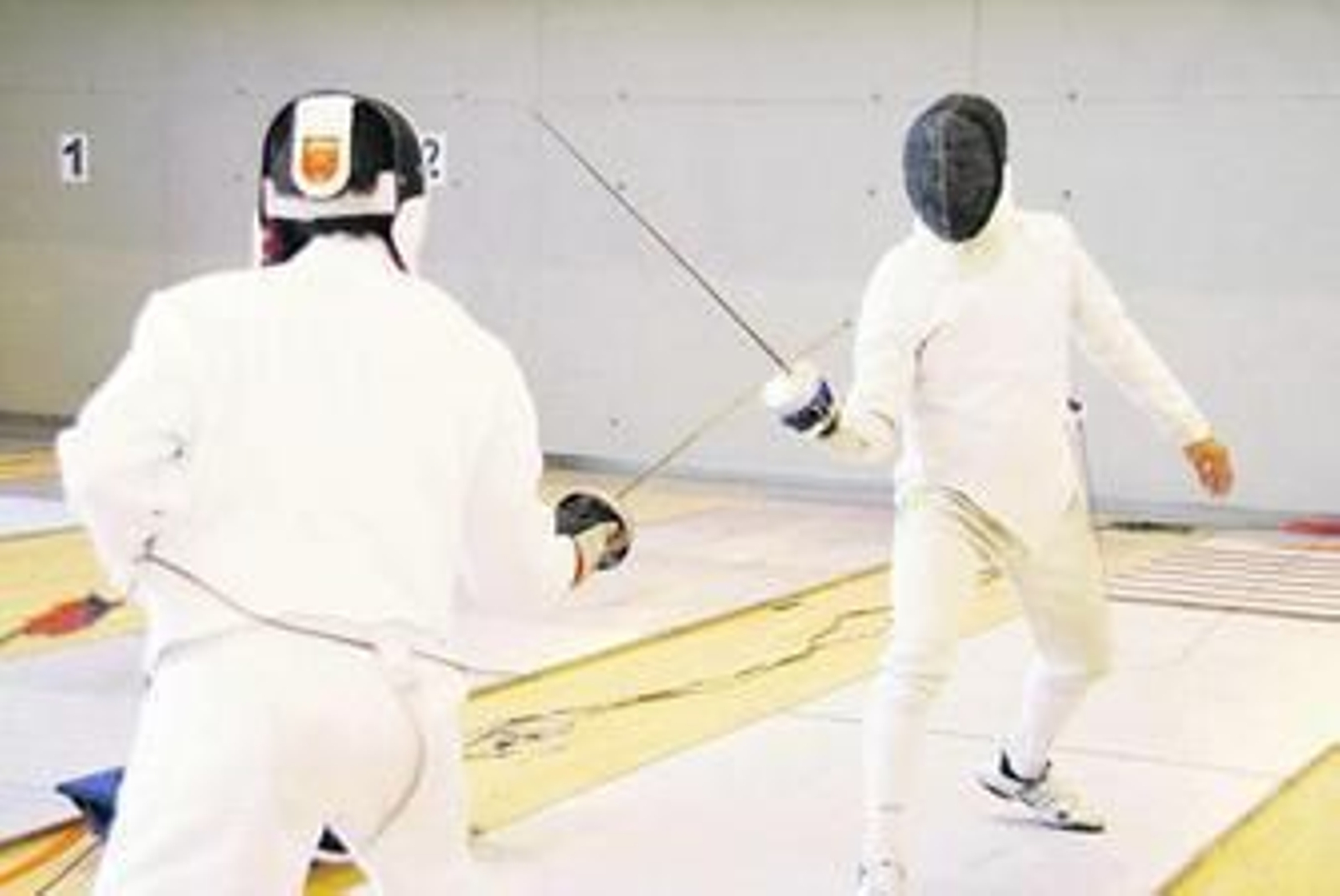 Un combate entre dos tiradores.