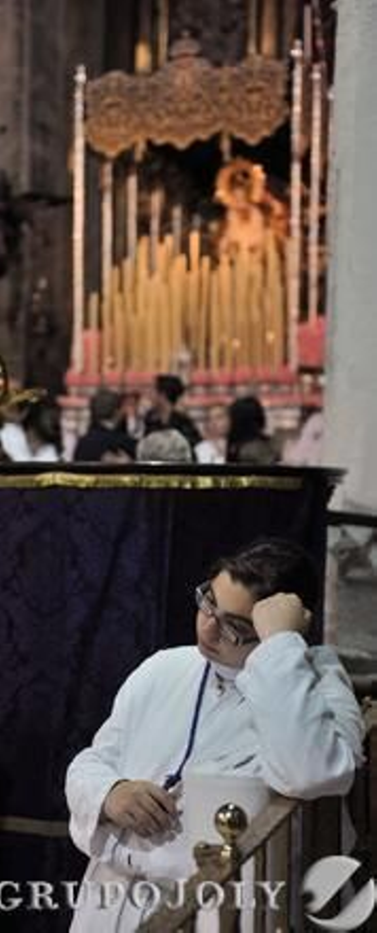 Desolación en el interior de la Parroquia de San Lorenzo.

Foto: Juan Carlos Vazquez