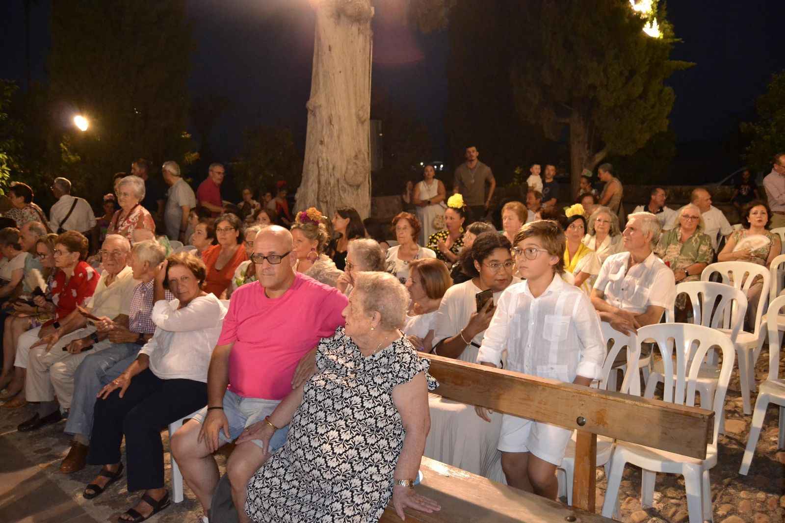 El pregón y la ofrenda floral a la Virgen de la Estrella en Villa del Río, en imágenes