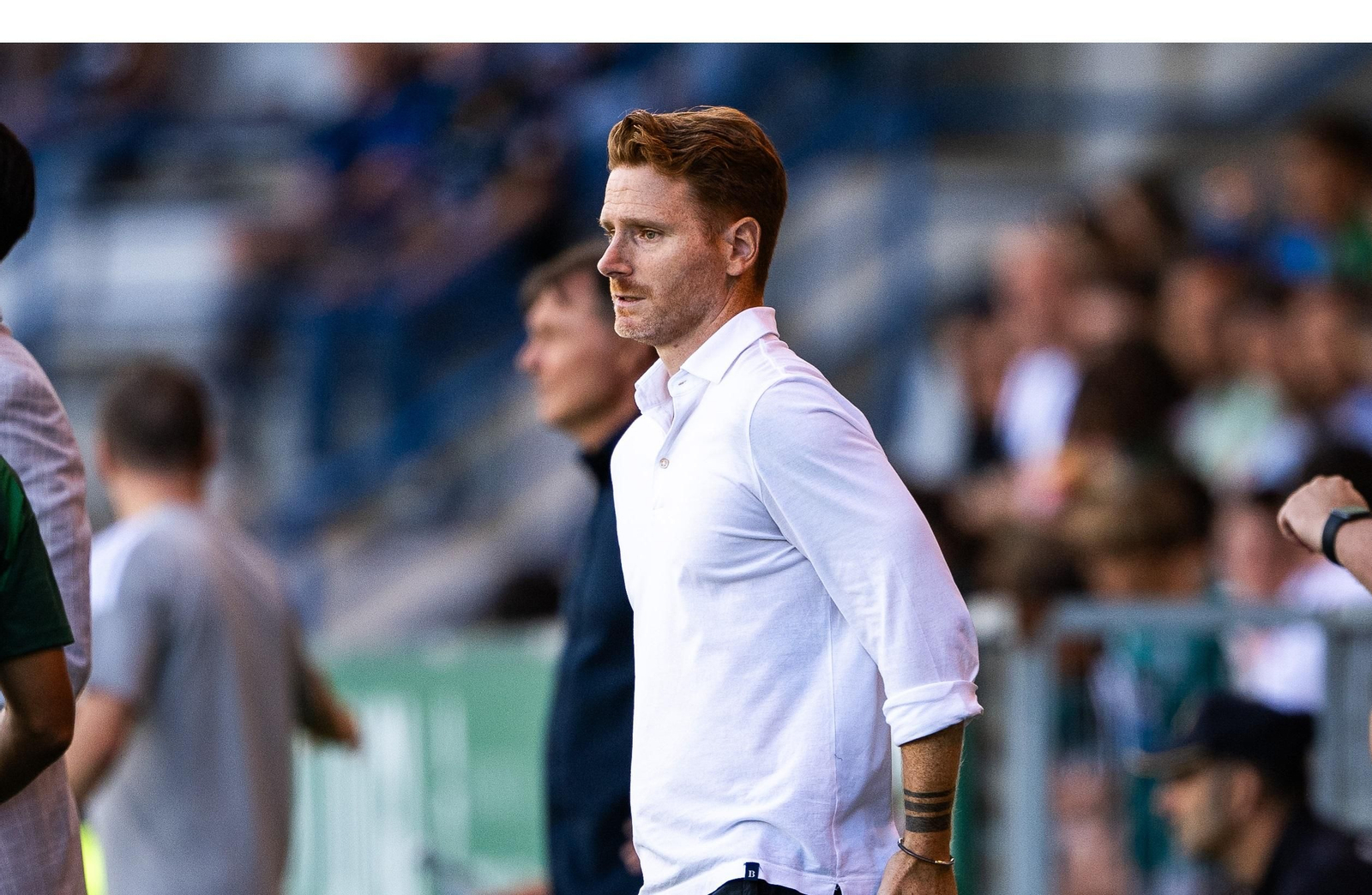 Guillermo Abascal en la banda de A Malata.