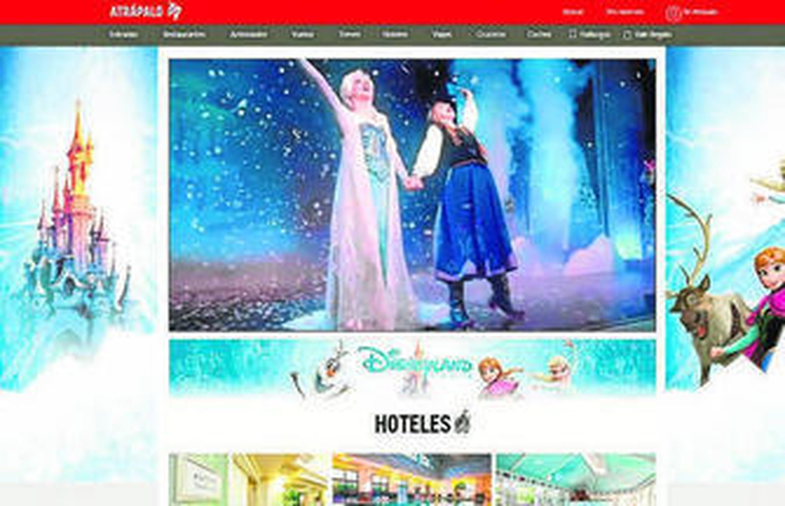 Los hoteles Disney, en Atrápalo