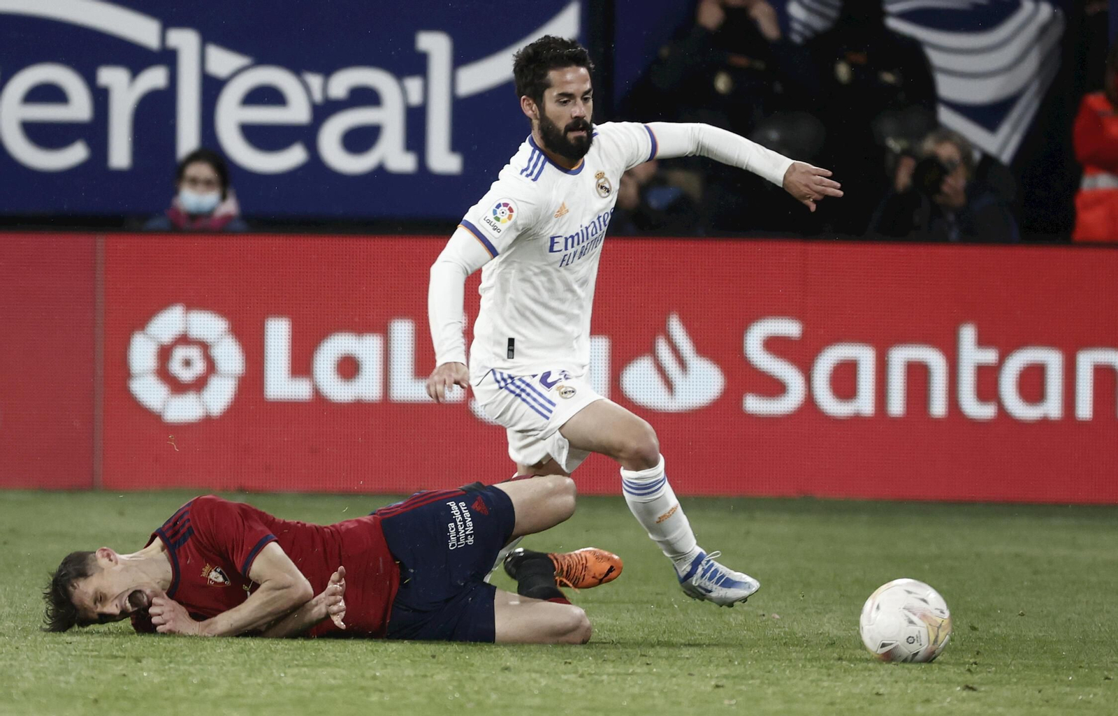 Isco, en un partido con el Real Madrid reciente.