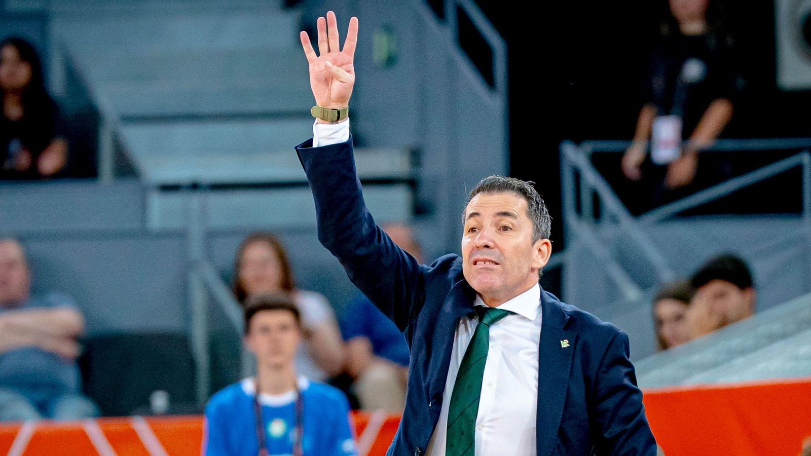 Gonzalo García de Vitoria, durante la Final Four.